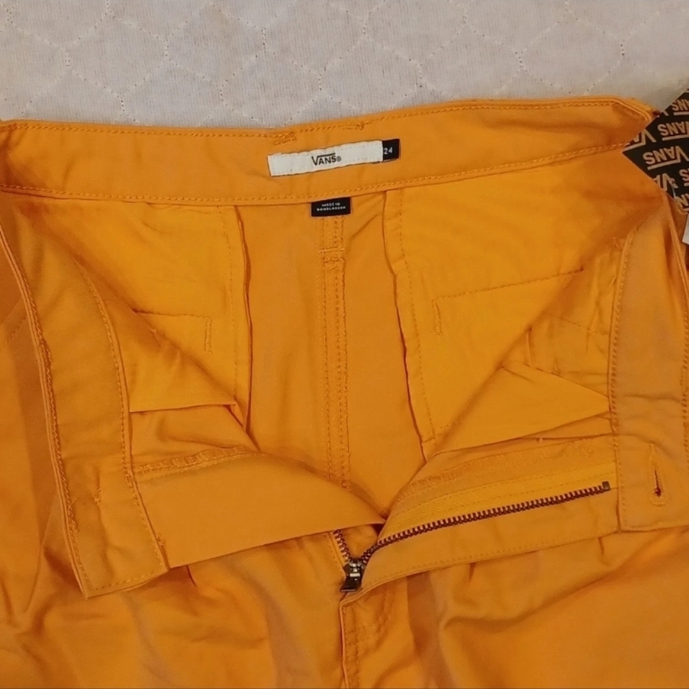 Vans Women Alder Relaxed Peach Colored Relaxed Fit Pants NWT 112025 - Picture 4 of 7